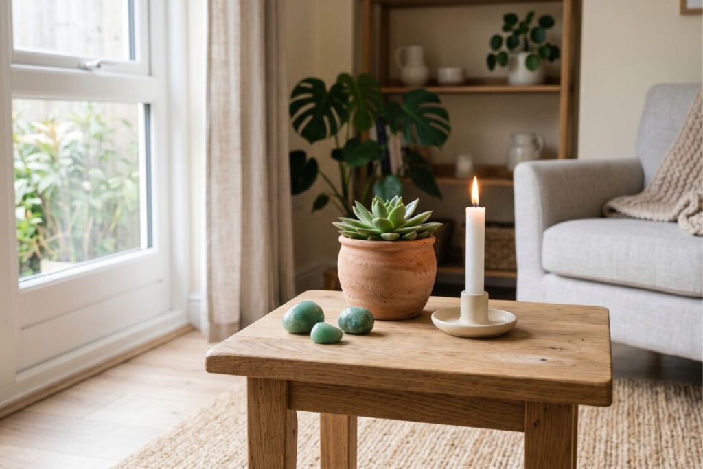 venturina piedra verde decoración feng shui