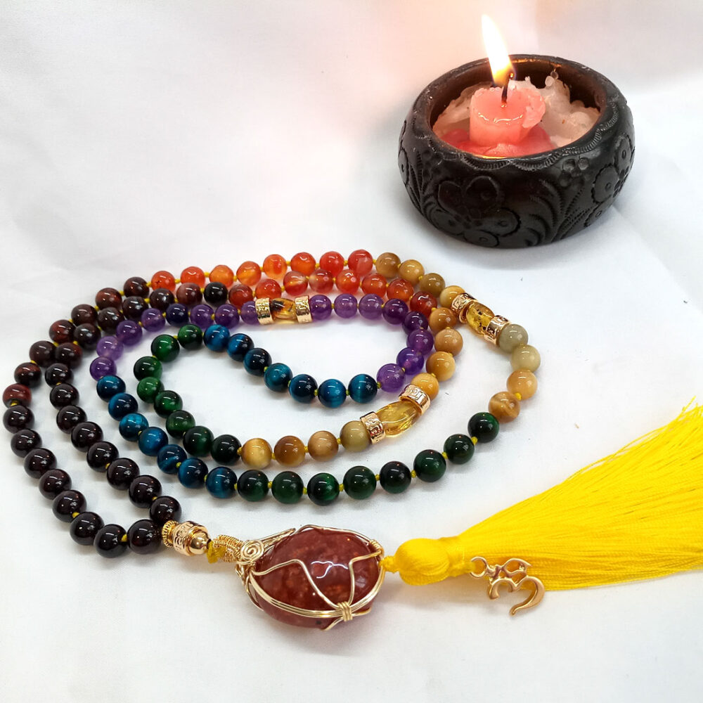 Japa Mala 7 Chakras