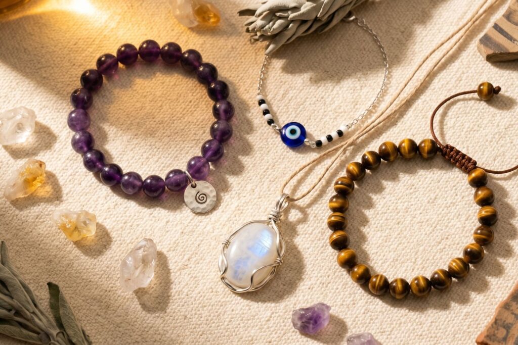Pulseras con intención amuletos y joyas simbólicas artesanales México 2026